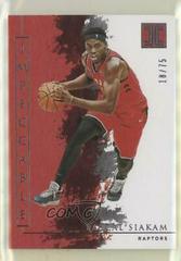 Pascal Siakam [Silver] Basketball Cards 2019 Panini Impeccable Prices