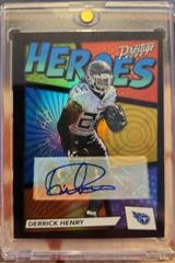 Derrick Henry [Autograph] #H-8 Football Cards 2022 Panini Prestige Heroes Prices
