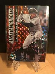 Alex Rodriguez [Red] #ATG11 Baseball Cards 2021 Panini Mosaic All Time Greats Prices
