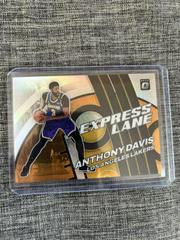 Anthony Davis [Orange] #19 Basketball Cards 2021 Panini Donruss Optic Express Lane Prices