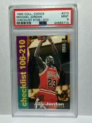 Michael Jordan #210 Basketball Cards 1995 Collector's Choice Prices