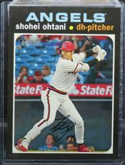 Shohei Ohtani [Throwback] #433 Baseball Cards 2020 Topps Heritage Prices