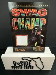 A. J. Brown [Gold] #SC-AJB Football Cards 2023 Panini Plates and Patches Swag Champ Prices