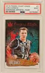 Luka Doncic [Ruby] #7 Basketball Cards 2018 Panini Court Kings Emerging Artists Prices