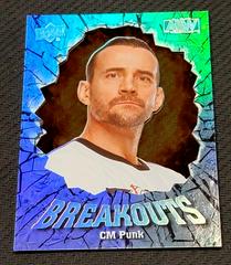 CM Punk Wrestling Cards 2022 Upper Deck AEW Breakouts Prices