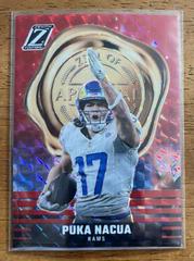 Puka Nacua [Red] #30 Football Cards 2023 Panini Zenith Zeal of Approval Prices