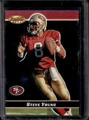 Steve Young [Acetate Parallel] #79 Football Cards 2000 Bowman's Best Prices