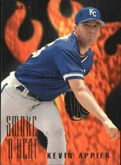 Kevin Appier #1 Baseball Cards 1996 Fleer Smoke N' Heat Prices