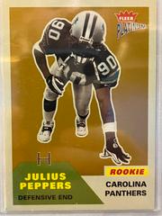Julius Peppers #303 Football Cards 2002 Fleer Platinum Prices