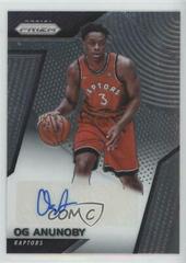 OG Anunoby #RS-OG Basketball Cards 2017 Panini Prizm Rookie Signatures Prices