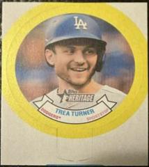 Trea Turner #HN11 Baseball Cards 2022 Topps Heritage 1973 Candy Lids Prices