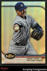 Derek Jeter [Refractor] #5 Baseball Cards 2012 Finest Prices