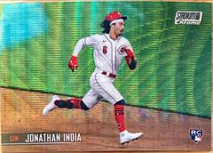 Jonathan India [Wave] #324 Baseball Cards 2021 Stadium Club Chrome Prices