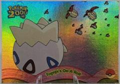 Togepi's on a Roll [Rainbow Foil] Pokemon 2000 Topps Movie Prices
