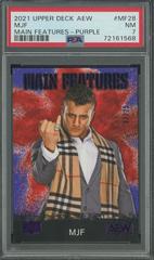 MJF [Purple] Wrestling Cards 2021 Upper Deck AEW Main Features Prices