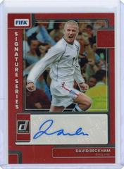 David Beckham [Red] Soccer Cards 2022 Panini Donruss Signature Series Prices