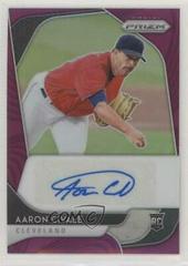Aaron Civale [Purple Prizm] #RA-AC Baseball Cards 2020 Panini Prizm Rookie Autographs Prices