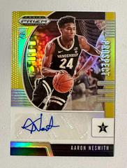 Aaron Nesmith [Black Gold] Basketball Cards 2020 Panini Prizm Draft Picks Autographs Prices