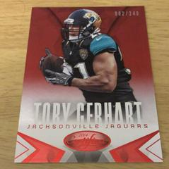Toby Gerhart #47 Football Cards 2014 Panini Certified Prices