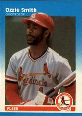 Ozzie Smith Baseball Cards 1987 Fleer Mini Prices