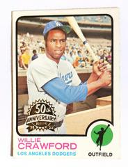 Willie Crawford #639 Baseball Cards 2022 Topps Heritage 50th Anniversary Buyback Prices