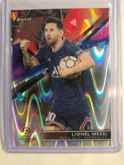 Lionel Messi [Ray Wave] Soccer Cards 2021 Topps Finest UEFA Champions League Prices