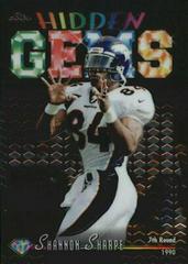 Shannon Sharpe #HG4 Football Cards 1998 Topps Chrome Hidden Gems Prices