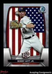 Bobby Witt Jr. #WBC-85 Baseball Cards 2023 Bowman Chrome WBC Flag Refractor Prices