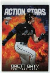 Brett Baty #ASC-11 Baseball Cards 2023 Topps Chrome Update Action Stars Prices