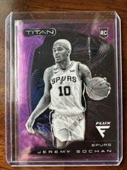Jeremy Sochan [Purple Scope] #26 Basketball Cards 2022 Panini Flux Titan Prices