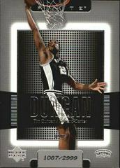 Tim Duncan #167 Basketball Cards 2003 Upper Deck Finite Prices