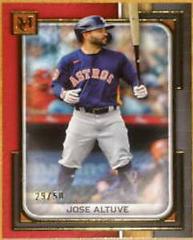 Jose Altuve [Ruby] Baseball Cards 2023 Topps Museum Collection Prices