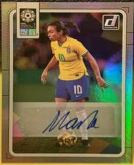 Marta [Silver Autograph] #202 Soccer Cards 2023 Donruss FIFA Women's World Cup Prices