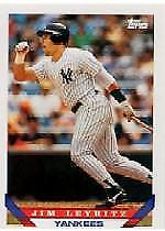 Jim Leyritz #385 Baseball Cards 1993 Topps Micro Prices