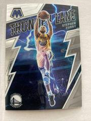 Stephen Curry Basketball Cards 2021 Panini Mosaic Thunder Lane Prices