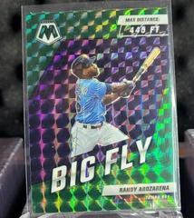 Randy Arozarena [Green] #BF-2 Baseball Cards 2022 Panini Mosaic Big Fly Prices
