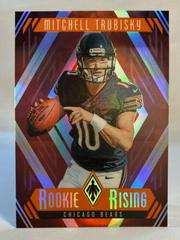 Mitchell Trubisky [Red] Football Cards 2017 Panini Phoenix Rookie Rising Prices