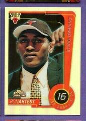Ron Artest [Refractor] #113 Basketball Cards 1999 Topps Chrome Prices