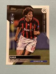 Kaka #HH-1 Soccer Cards 2023 Topps UEFA Club Historic Hat Trick Prices