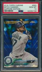 Mitch Haniger #660 Baseball Cards 2018 Topps Chrome Sapphire Prices