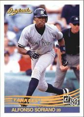 Alfonso Soriano #218 Baseball Cards 2002 Donruss Originals Prices