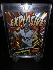 Mark Andrews #E31 Football Cards 2022 Panini Absolute Explosive Prices