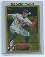 Brian Dozier [Gold Sparkle] Baseball Cards 2012 Topps Update Prices