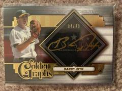 Barry Zito Baseball Cards 2022 Topps Five Star Golden Graphs Autographs Prices
