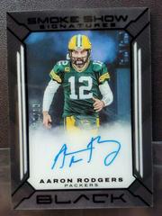 Aaron Rodgers Football Cards 2022 Panini Black Smoke Show Signatures Prices