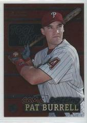 Pat Burrell Baseball Cards 2000 Bowman Tool Time Prices