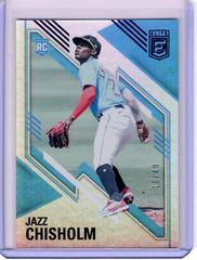 Jazz Chisholm [Purple] Baseball Cards 2021 Panini Chronicles Elite Prices