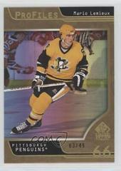 Mario Lemieux [Gold] #P-26 Hockey Cards 2020 SP Signature Edition Legends Profiles Prices