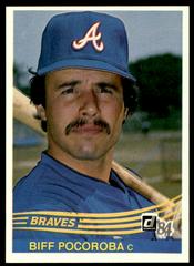 Biff Pocoroba #77 Baseball Cards 1984 Donruss Prices