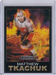 Matthew Tkachuk Hockey Cards 2021 Upper Deck Credentials Pro Visions Prices